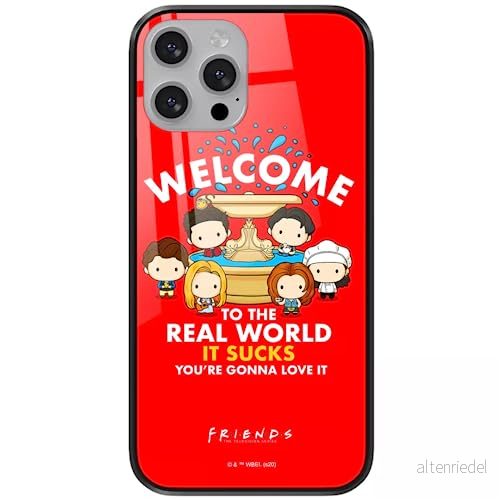 ERT GROUP mobiltelefonfodral för Apple Iphone 13 PRO MAX originalt och officiellt licensierat Friends mönster 005 tillverkad av härdat glas, skyddsfodral 5904805864605