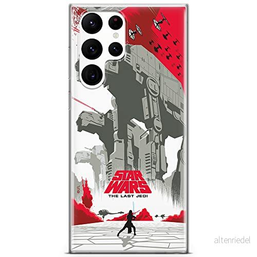 ERT GROUP mobiltelefonfodral för Samsung S22 ULTRA originalt och officiellt licensierat Star Wars mönster 025 optimalt anpassad till formen på mobiltelefonen, fodral tillverkad av TPU plast 5904805284397