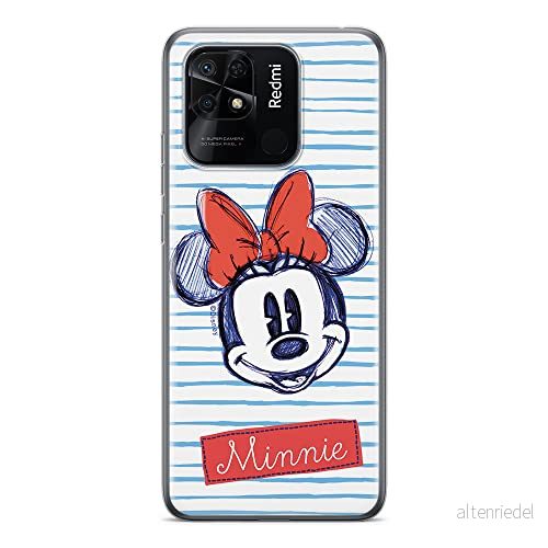 ERT GROUP mobiltelefonfodral för Xiaomi REDMI 10C originalt och officiellt licensierat Disney mönster Minnie 011 optimalt anpassad till formen på mobiltelefonen, fodral tillverkad av TPU plast 5905511538194