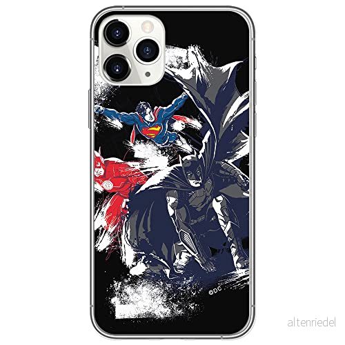 ERT GROUP mobiltelefonfodral för Apple Iphone 11 originalt och officiellt licensierat DC mönster Justice League 002 Vit optimalt anpassad till formen på mobiltelefonen, fodral tillverkad av TPU plast 5902980825701