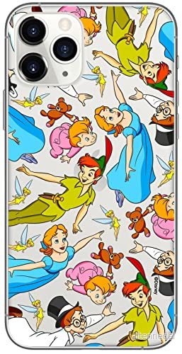 ERT GROUP mobiltelefonfodral för Iphone 11 PRO originalt och officiellt licensierat Disney mönster Peter Pan 002 optimalt anpassad till formen på mobiltelefonen, gedeeltelijk transparant 5905131788863