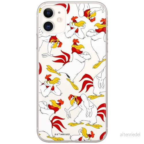 ERT GROUP mobiltelefonfodral för Iphone 11 originalt och officiellt licensierat Looney Tunes mönster Foghorn Leghorn 001 optimalt anpassad till formen på mobiltelefonen, gedeeltelijk transparant 5905511665982