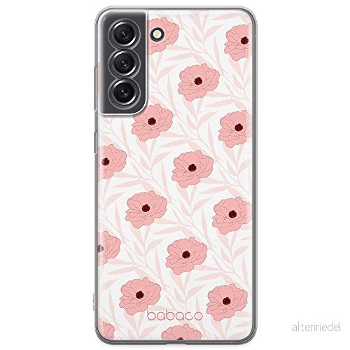ERT GROUP mobiltelefonfodral för Samsung S21 FE originalt och officiellt licensierat Babaco mönster Flowers 017 optimalt anpassad till formen på mobiltelefonen, fodral tillverkad av TPU plast 5903932984545