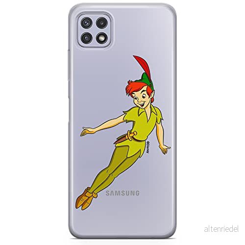 ERT GROUP mobiltelefonfodral för Samsung A22 5G originalt och officiellt licensierat Disney mönster Peter Pan 001 optimalt anpassad till formen på mobiltelefonen, gedeeltelijk transparant 5905131145673