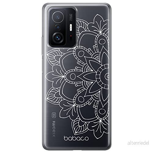 ERT GROUP mobiltelefonfodral för Xiaomi 11T 5G / PRO originalt och officiellt licensierat Babaco mönster Mandalas 005 optimalt anpassad till formen på mobiltelefonen, gedeeltelijk transparant 5904805836534