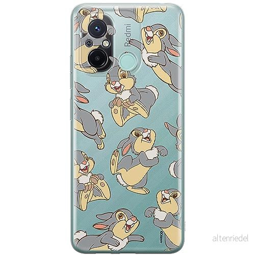 ERT GROUP mobiltelefonfodral för Xiaomi REDMI 12C/ 11A originalt och officiellt licensierat Disney mönster Thumper 003 optimalt anpassad till formen på mobiltelefonen, gedeeltelijk transparant 5905511851521