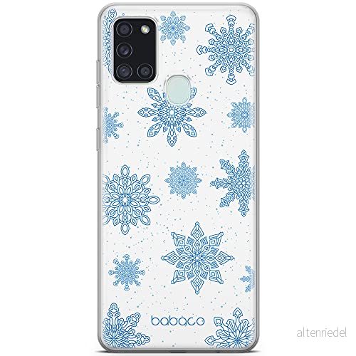 ERT GROUP mobiltelefonfodral för Samsung A21s originalt och officiellt licensierat Babaco mönster Winter 004 optimalt anpassad till formen på mobiltelefonen, fodral tillverkad av TPU plast 5903932049152