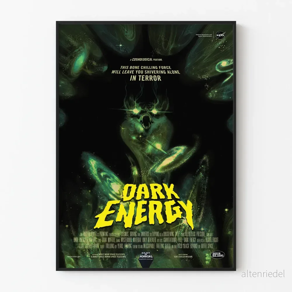 Posters Dark Energy - Väggdekoration Astronomi NASA