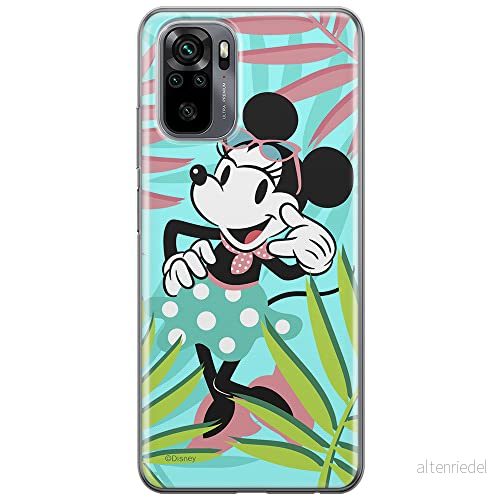 ERT GROUP mobiltelefonfodral för Xiaomi REDMI NOTE 10/ 10S originalt och officiellt licensierat Disney mönster Minnie 040 anpassad till formen på mobiltelefonen, fodral tillverkad av TPU plast 5903537191812