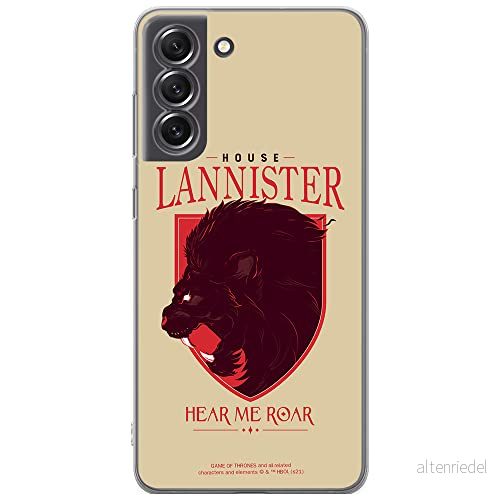 ERT GROUP mobiltelefonfodral för Samsung S21 FE originalt och officiellt licensierat Game od Thrones mönster of 008 anpassad till formen på mobiltelefonen, fodral tillverkad av TPU plast 5903932984088