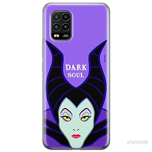 ERT GROUP mobiltelefonfodral för Xiaomi MI 10 LITE originalt och officiellt licensierat Disney mönster Maleficent 001 optimalt anpassad till formen på mobiltelefonen, fodral tillverkad av TPU plast 5903537143125