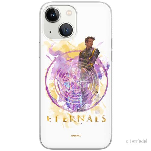 ERT GROUP mobiltelefonfodral för Iphone 13 originalt och officiellt licensierat Marvel mönster Eternals 012 Vit optimalt anpassad till formen på mobiltelefonen, fodral tillverkad av TPU plast 5904805127199