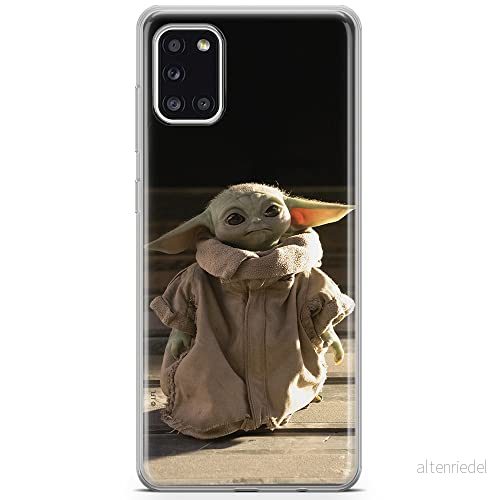 ERT GROUP mobiltelefonfodral för Samsung A31 originalt och officiellt licensierat Star Wars mönster Baby Yoda 001 optimalt anpassad till formen på mobiltelefonen, fodral tillverkad av TPU plast 5903040217382