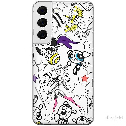 ERT GROUP mobiltelefonfodral för Samsung S22 originalt och officiellt licensierat The Powerpuff Girls mönster 017, fodral tillverkad av TPU plast 5905511965303