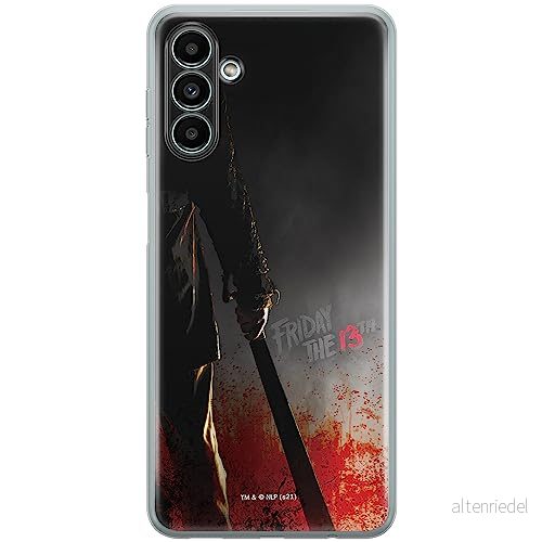 ERT GROUP mobiltelefonfodral för Samsung A13 5G/A04S originalt och officiellt licensierat Horror mönster Friday the 13th 012 anpassad till formen på mobiltelefonen, fodral tillverkad av TPU plast 5905511109028