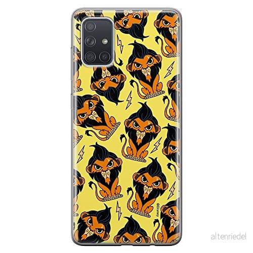 ERT GROUP mobiltelefonfodral för Samsung A71 originalt och officiellt licensierat Disney mönster Scar 002 optimalt anpassad till formen på mobiltelefonen, fodral tillverkad av TPU plast 5905131444080