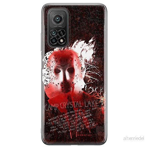 ERT GROUP mobiltelefonfodral för Xiaomi Redmi Note 11T 5G/11S 5G/POCO M4 Pro 5G originalt och officiellt licensierat Horror mönster Friday the 13th 016, fodral tillverkad av TPU plast 5905511118488