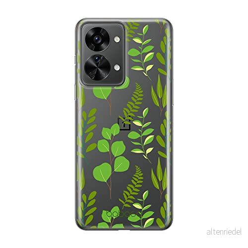 ERT GROUP mobiltelefonfodral för Oneplus NORD 2T 5G originalt och officiellt licensierat Babaco mönster Plants 009 optimalt anpassad till formen på mobiltelefonen, gedeeltelijk transparant 5905511270759