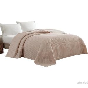 Beatrice Home Fashions Chenille överkast, bomull, rouge, drottning 48986795268 Beatrice Home Fashions Chenille överkast, bomull, rouge, drottning 48986795268