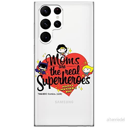 ERT GROUP mobiltelefonfodral för Samsung S22 ULTRA originalt och officiellt licensierat DC mönster Super Girls 005 optimalt anpassad till formen på mobiltelefonen, gedeeltelijk transparant 5904805282010
