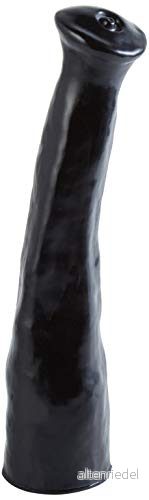 Animals Zebra Dildo, 21 x 4 cm, svart, 1 pack 5420044217922