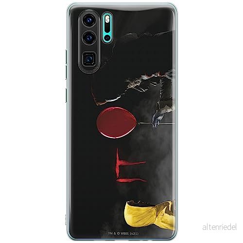 ERT GROUP mobiltelefonfodral för Huawei P30 PRO originalt och officiellt licensierat Horror mönster It 008 Vit optimalt anpassad till formen på mobiltelefonen, fodral tillverkad av TPU plast 5905131963154