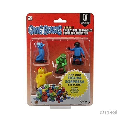 Bizak Gang Beasts, 5 siffror Pack i Blister kostym Gul Kyckling, Kolektionerbara från Multiplayer Combat Game (64114020), 64114020 2 8432752041512 Bizak Gang Beasts, 5 siffror Pack i Blister kostym Gul Kyckling, Kolektionerbara från Multiplayer Combat Game (64114020), 64114020 2 8432752041512