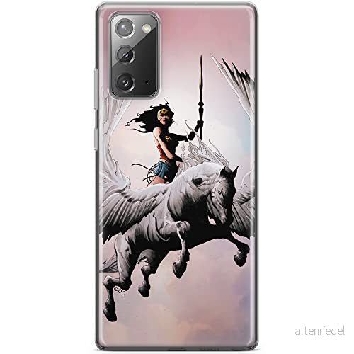 ERT GROUP mobiltelefonfodral för Samsung GALAXY NOTE 20 originalt och officiellt licensierat DC mönster Wonder Woman 002 optimalt anpassad till formen på mobiltelefonen, fodral tillverkad av TPU plast 5903040459829