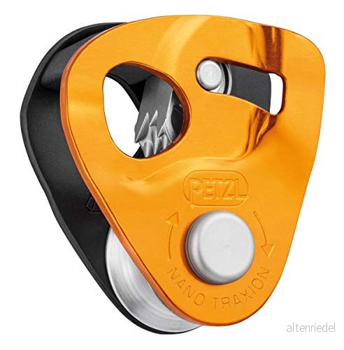 Petzl Verticity Pulley neDziviriro Block, Unisex Vakuru, Orange, Yakasarudzika Saizi 3342540835481