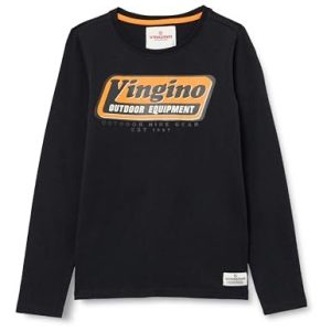 Vingino Jarrod sweatshirt för pojkar, Djup svart, 12 år 8720834022284 Vingino Jarrod sweatshirt för pojkar, Djup svart, 12 år 8720834022284