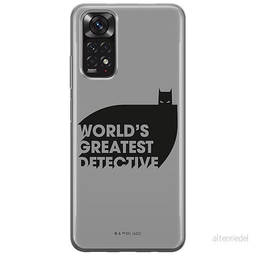 ERT GROUP mobiltelefonfodral för Xiaomi REDMI NOTE 11 4G/ 11S 4G originalt och officiellt licensierat DC mönster Batman 051 anpassad till formen på mobiltelefonen, fodral tillverkad av TPU plast 5905131542199