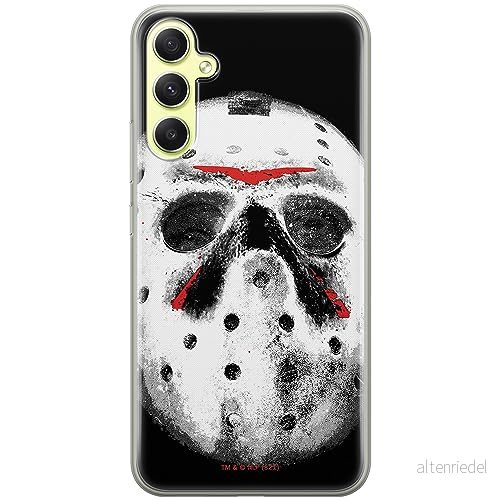 ERT GROUP mobiltelefonfodral för Samsung A34 5G originalt och officiellt licensierat Horror mönster Friday the 13th 015 optimalt anpassad till formen på mobiltelefonen, fodral tillverkad av TPU plast 5905511785772