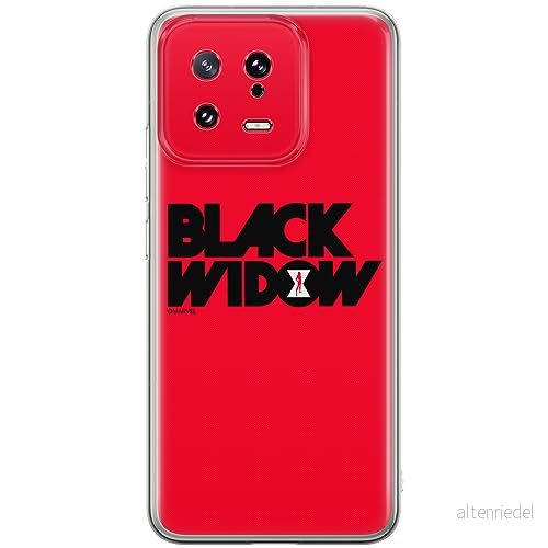 ERT GROUP mobiltelefonfodral för Xiaomi 13 originalt och officiellt licensierat Marvel mönster Black Widow 010 optimalt anpassad till formen på mobiltelefonen, fodral tillverkad av TPU plast 5905511899400