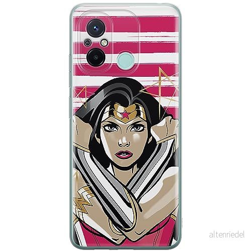 ERT GROUP mobiltelefonfodral för Xiaomi REDMI 12C/ 11A originalt och officiellt licensierat DC mönster Wonder Woman 003 anpassad till formen på mobiltelefonen, fodral tillverkad av TPU plast 5905511854485