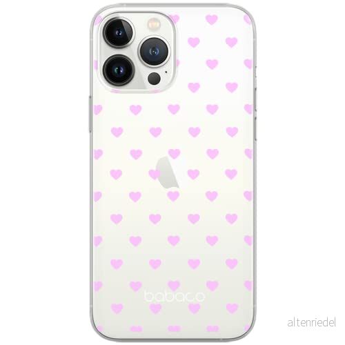 ERT GROUP mobiltelefonfodral för Samsung A51 originalt och officiellt licensierat Babaco mönster Hearts 001 Vit optimalt anpassad till formen på mobiltelefonen, gedeeltelijk transparant 5903537769325