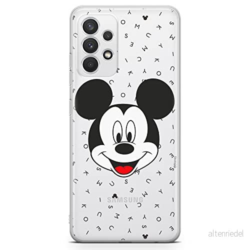 ERT GROUP mobiltelefonfodral för Samsung A32 4G LTE originalt och officiellt licensierat Disney mönster Mickey 020 optimalt anpassad till formen på mobiltelefonen, gedeeltelijk transparant 5903040468692