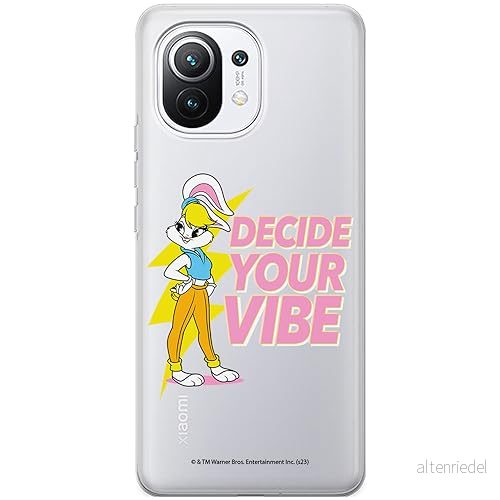 ERT GROUP mobiltelefonfodral för Xiaomi 11 originalt och officiellt licensierat Looney Tunes mönster Lola 006 optimalt anpassad till formen på mobiltelefonen, gedeeltelijk transparant 5905795068318