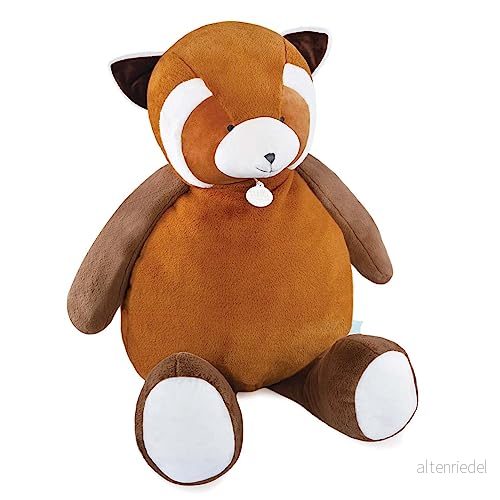 Doudou et Compagnie UNICEF XXL orange röd panda plysch 100 cm födelsedagspresent DC4065 3700335240658