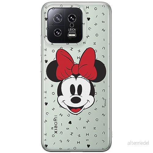 ERT GROUP mobiltelefonfodral för Xiaomi 13 originalt och officiellt licensierat Disney mönster Minnie 056 optimalt anpassad till formen på mobiltelefonen, gedeeltelijk transparant 5905511897062