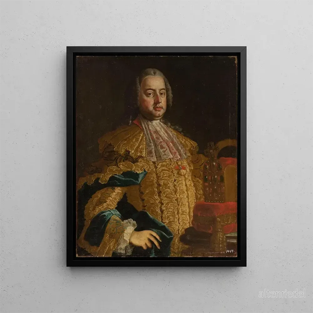 Målning Porträtt av François I Étienne de Lorraine – Anonym | Konsttryck Målning Porträtt av François I Étienne de Lorraine – Anonym | Konsttryck