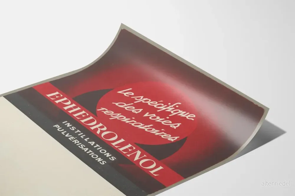 Vintageposter för Ephedrolenol för luftvägarna - Bild 3
