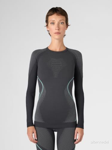 UYN dam långärmad Evolutyon Uw tröja grå (kol/antracit/aqua) L/XL 8054216256609