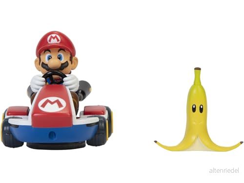 Nintendo Super Mario Kart Spin Out racerbil, 6 cm, färgglad 192995408746
