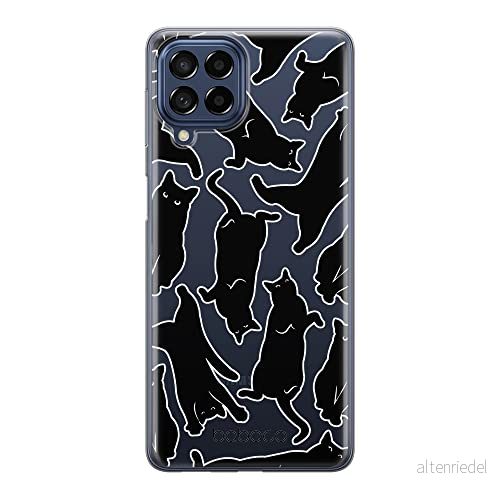 ERT GROUP mobiltelefonfodral för Samsung M33 5G originalt och officiellt licensierat Babaco mönster Cats 005 optimalt anpassad till formen på mobiltelefonen, gedeeltelijk transparant 5905511356743