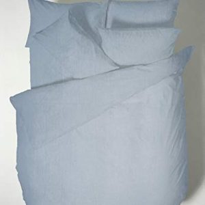 Bianca Plain Dyed denim sängkläder 220 x 200 70 90 (2) 5607032122424