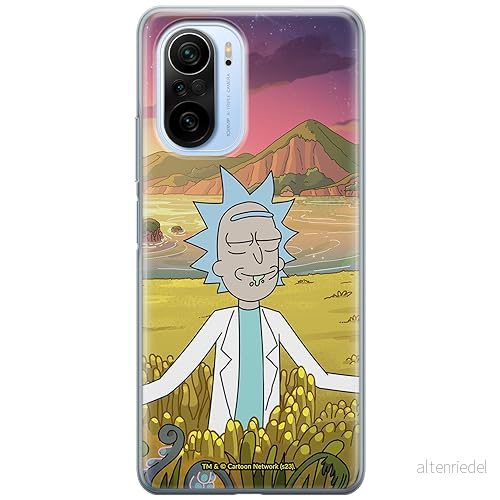ERT GROUP mobiltelefonfodral för Xiaomi MI 11i/ REDMI K40/K40 PRO/POCO F3/ F3 PRO originalt och officiellt licensierat Rick and Morty mönster & 047, fodral tillverkad av TPU plast 5905795050962