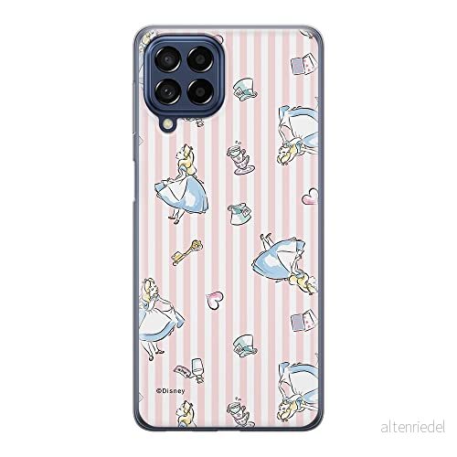 ERT GROUP mobiltelefonfodral för Samsung M53 5G originalt och officiellt licensierat Disney mönster Alice 001 optimalt anpassad till formen på mobiltelefonen, fodral tillverkad av TPU plast 5905511380212