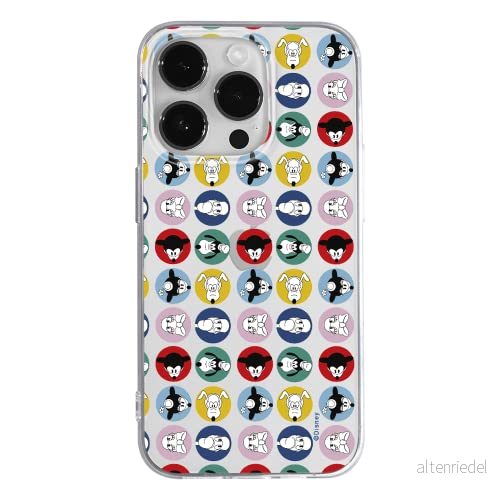 ERT GROUP mobiltelefonfodral för Apple Iphone 14 PRO MAX originalt och officiellt licensierat Disney mönster Mickey & Friends 002 anpassad till formen på mobiltelefonen, gedeeltelijk transparant 5905131929761