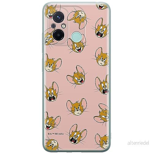 ERT GROUP mobiltelefonfodral för Xiaomi REDMI 12C/ 11A originalt och officiellt licensierat Tom & Jerry mönster 008 anpassad till formen på mobiltelefonen, fodral tillverkad av TPU plast 5905511846831