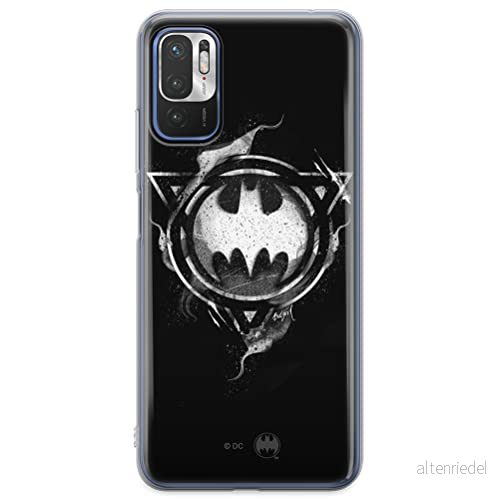 ERT GROUP mobiltelefonfodral för Xiaomi REDMI NOTE 10 5G / POCO M3 PRO originalt och officiellt licensierat DC mönster Batman 013 anpassad till formen på mobiltelefonen, fodral tillverkad av TPU plast 5904805610431